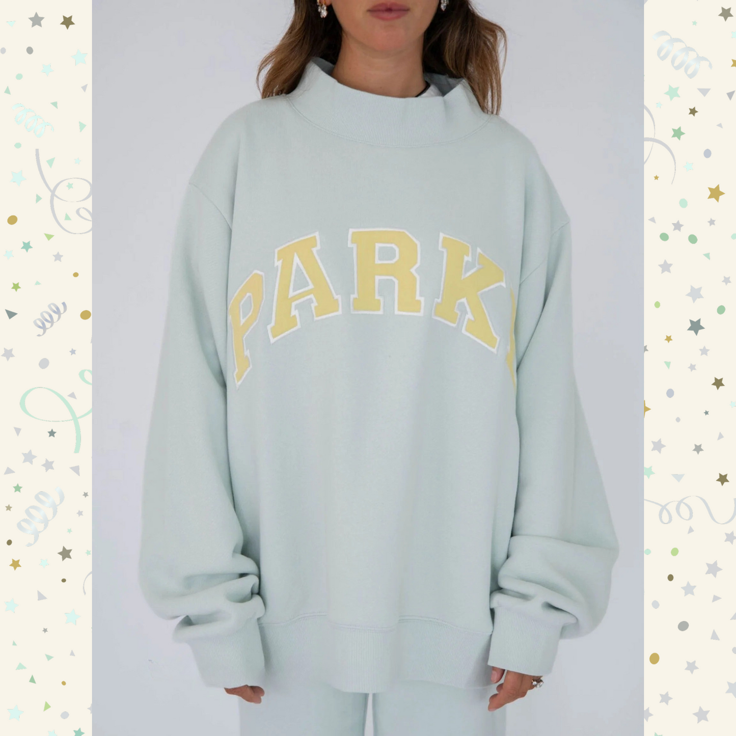 Sunkissed Varsity Mockneck