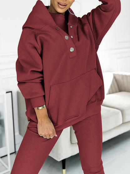 Casual and Comfortable Sweatshirt Suit - Seldom Seen Styles