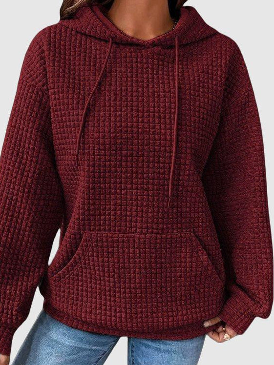 MOLLY | PULLOVER WINTER HOODIE WITH TUMMY COVERAGE