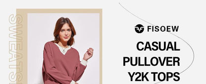 【Up To 3XL】Fisace Christmas Womenswear Striped Oversized Sweatshirt Color Block Crew Neck Long Sleeve Shirt Casual Loose Pullover Top Y2K Clothes back to school