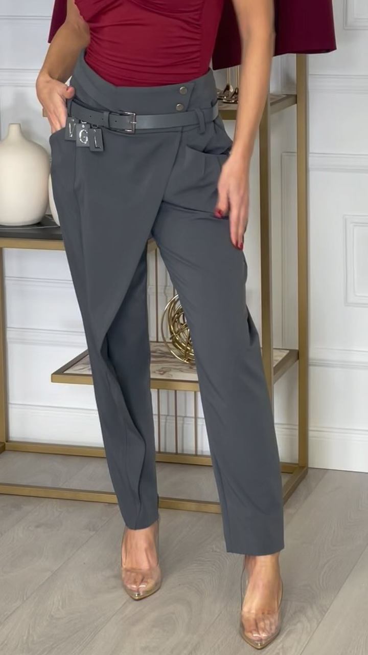 Women High Waist Casual Pants - Seldom Seen Styles