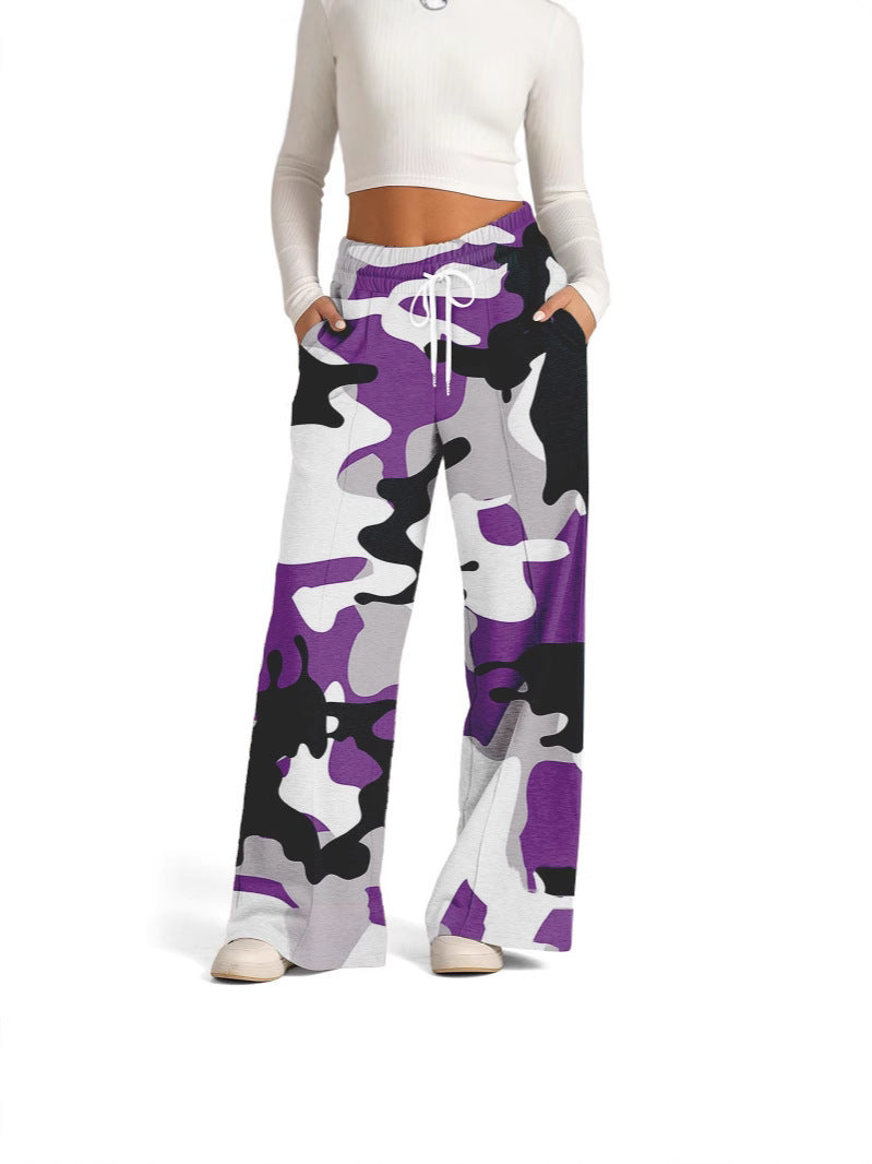 Women's Wide Leg Sweatpants Casual Loose Solid Color Pants Comfy Lounge Joggers Baggy Sweatpants Pockets - Seldom Seen Styles