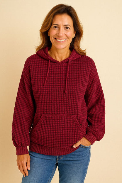 MOLLY | PULLOVER WINTER HOODIE WITH TUMMY COVERAGE
