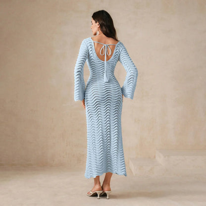Alessia Open-Knit Dress - Seldom Seen Styles