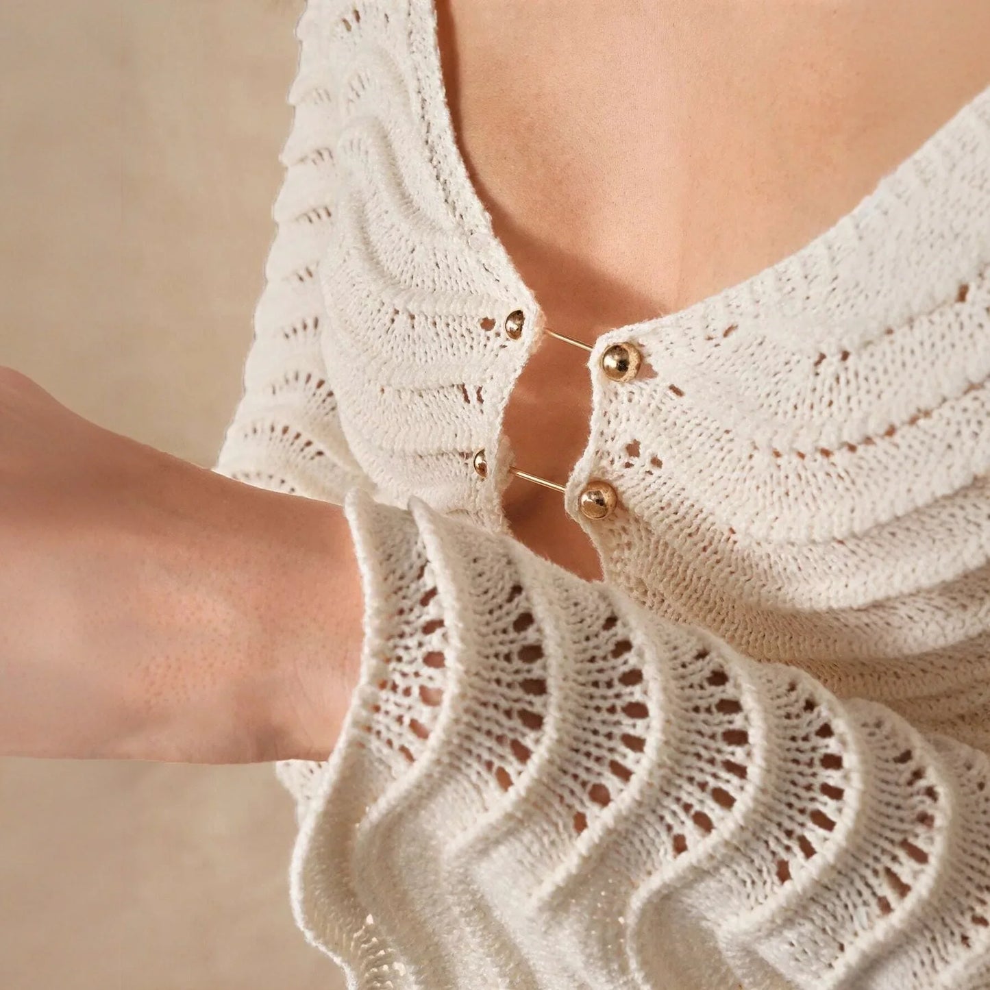 Alessia Open-Knit Dress - Seldom Seen Styles