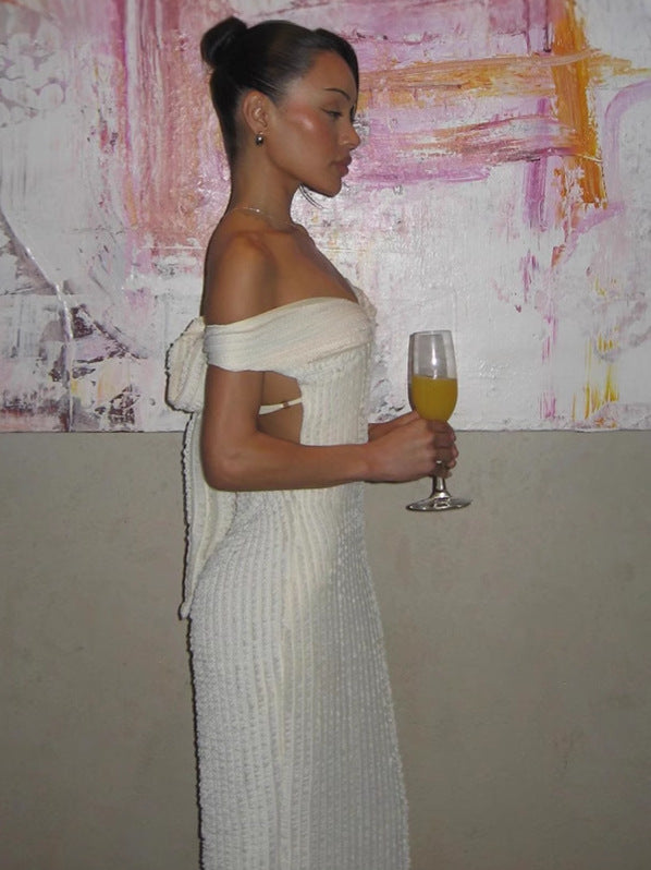 Althea | Elegant Backless Maxi Dress - Seldom Seen Styles