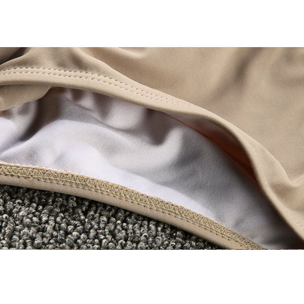 Anne Pleated Cups Halter Bikini Set - Seldom Seen Styles