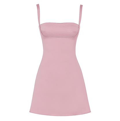 Baby Bella Satin Mini Dress - Seldom Seen Styles