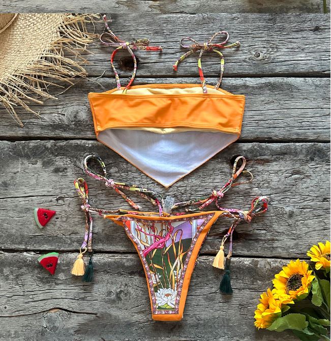 Bailey Floral Handkerchief Bikini Set - Seldom Seen Styles
