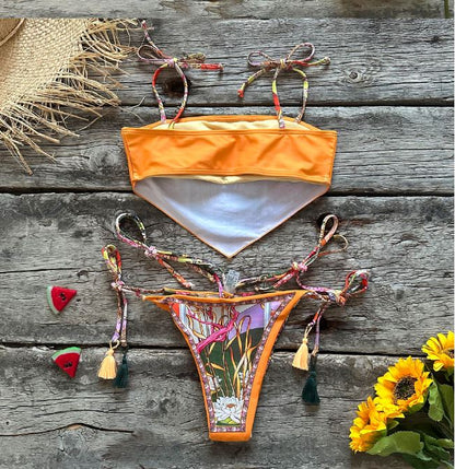 Bailey Floral Handkerchief Bikini Set - Seldom Seen Styles