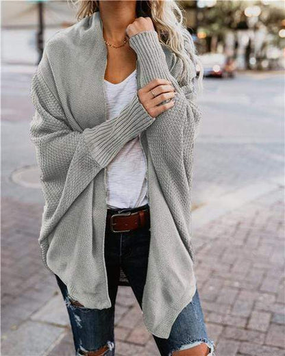 Batwing Knitted Cardigan - Seldom Seen Styles
