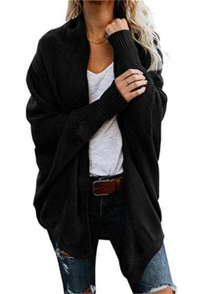 Batwing Knitted Cardigan - Seldom Seen Styles