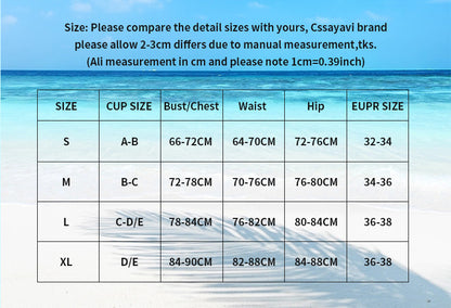 Bikini Sets for Women Twist Front Swimsuit Two Piece Bathing Suits - Seldom Seen Styles