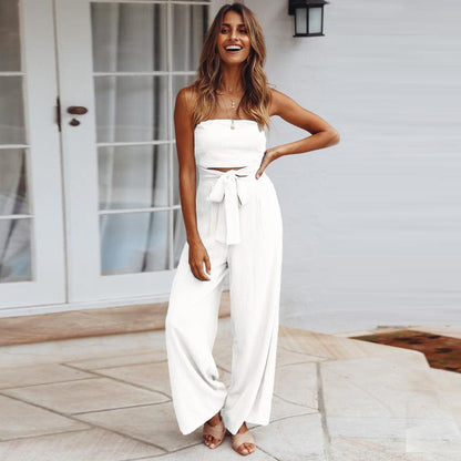 Bohemian Backless Rompers Jumpsuit - Seldom Seen Styles