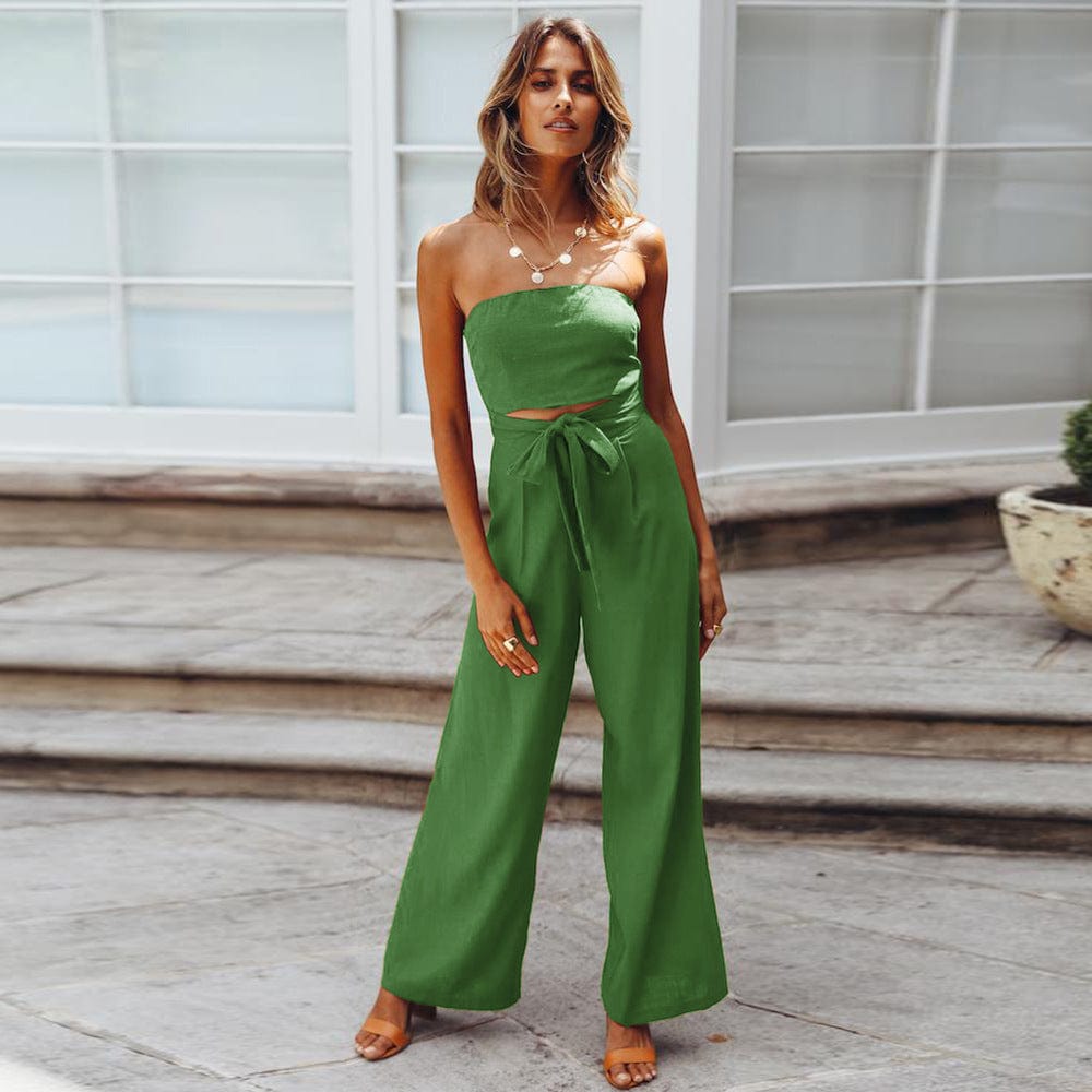 Bohemian Backless Rompers Jumpsuit - Seldom Seen Styles