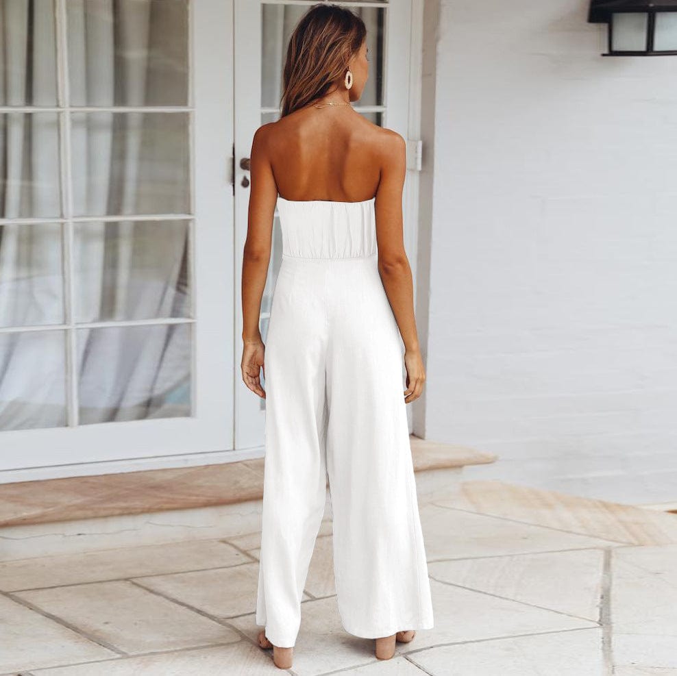 Bohemian Backless Rompers Jumpsuit - Seldom Seen Styles