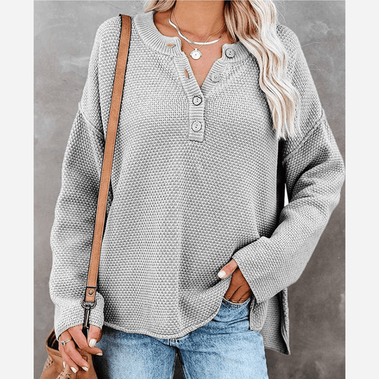 Bohemian Long Sleeve Sweater - Seldom Seen Styles