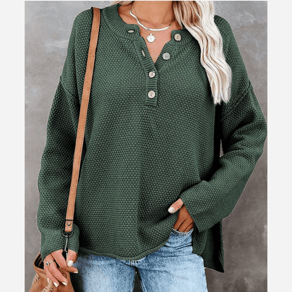 Bohemian Long Sleeve Sweater - Seldom Seen Styles