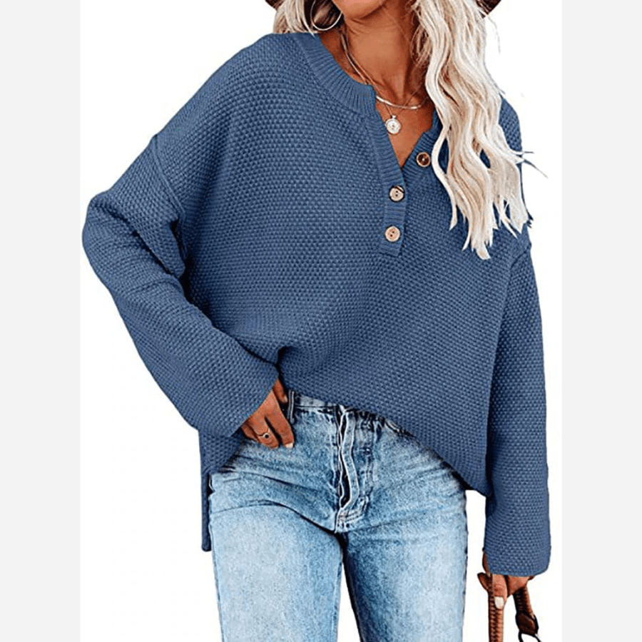 Bohemian Long Sleeve Sweater - Seldom Seen Styles