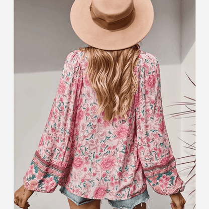 Boho Chic Floral Blouse - Seldom Seen Styles