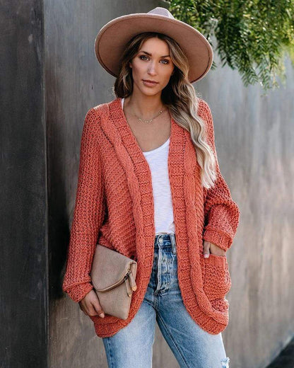Boho Knit Cardigan with Pockets - Seldom Seen Styles