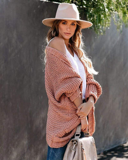 Boho Knit Cardigan with Pockets - Seldom Seen Styles