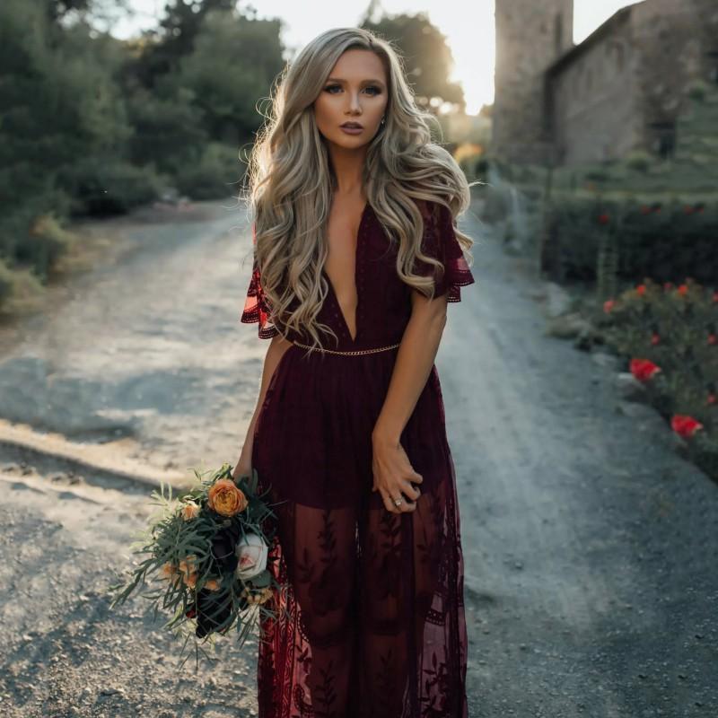 Boho Lace Tulle Maxi Dress - Seldom Seen Styles