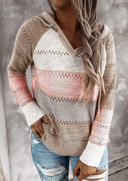 Boho Patchwork Pullover Sweater - Seldom Seen Styles