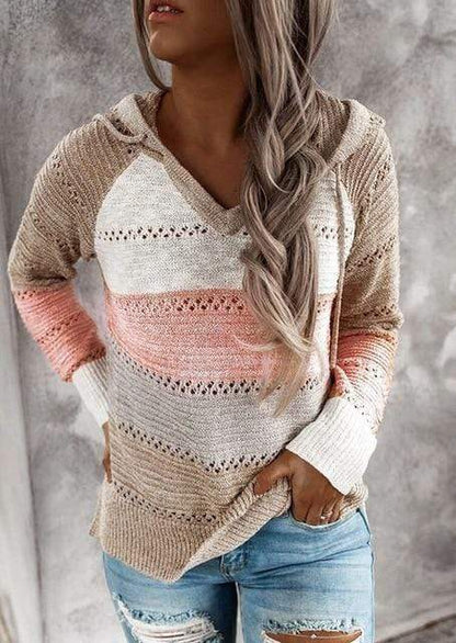 Boho Patchwork Pullover Sweater - Seldom Seen Styles