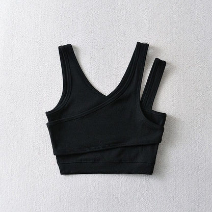 Boho Ribbed Crop Top - Seldom Seen Styles