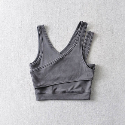 Boho Ribbed Crop Top - Seldom Seen Styles