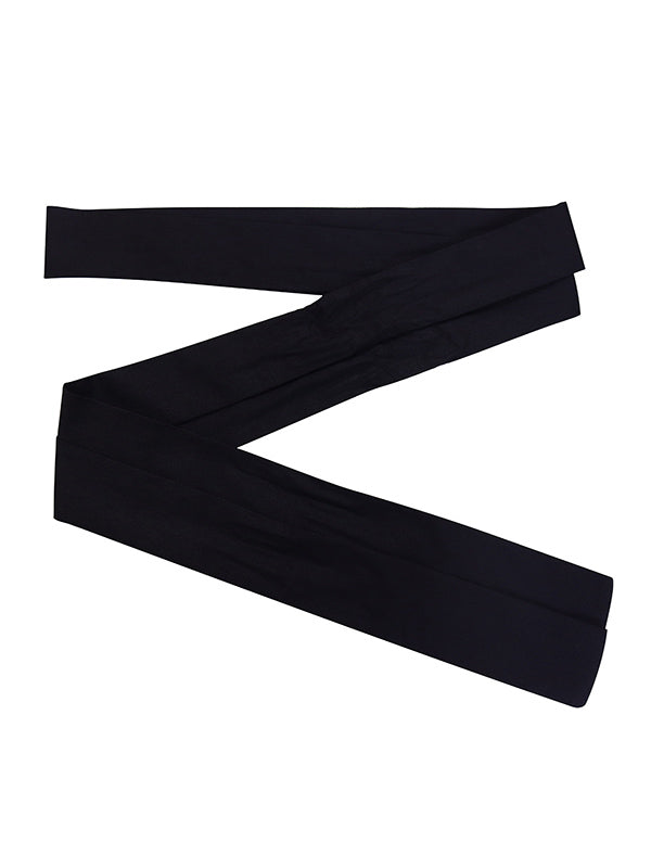 Buttoned Pleated Ruffled Solid Color Tied Waist A-Line High Waisted Lapel Mini Dresses - Seldom Seen Styles