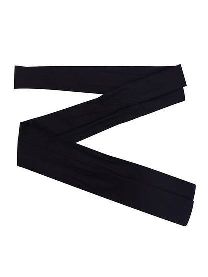 Buttoned Pleated Ruffled Solid Color Tied Waist A-Line High Waisted Lapel Mini Dresses - Seldom Seen Styles