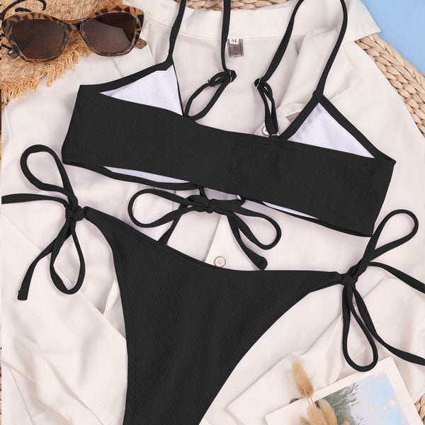 Carole Ribbed Style Bikini Set - Seldom Seen Styles