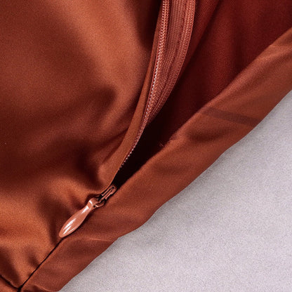 Carole Spaghetti Strap Midi Dress - Seldom Seen Styles