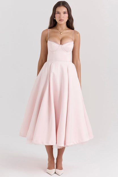 Cindy Tulle Midi Dress - Seldom Seen Styles