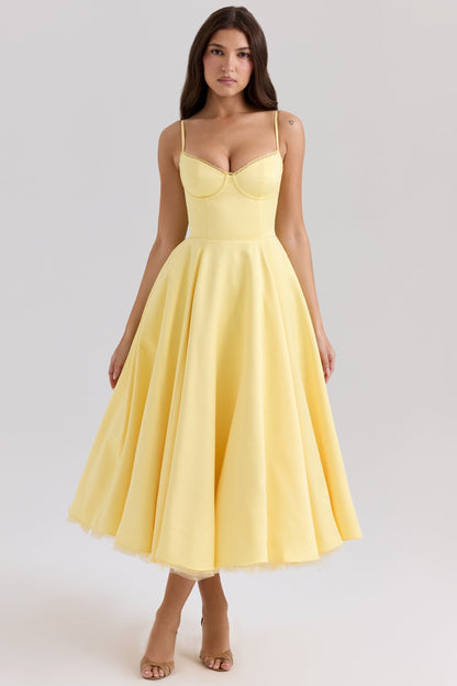 Cindy Tulle Midi Dress - Seldom Seen Styles