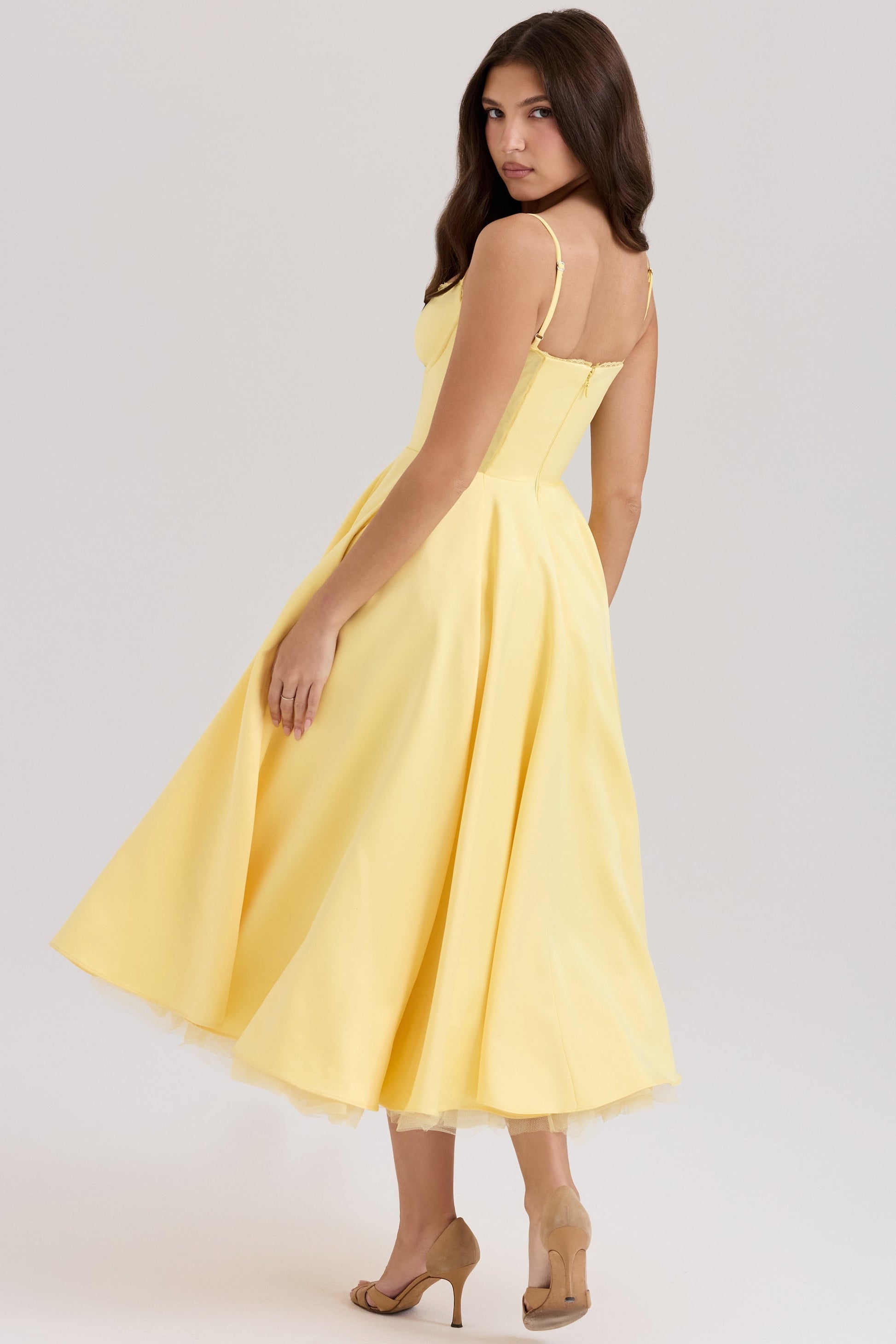 Cindy Tulle Midi Dress - Seldom Seen Styles
