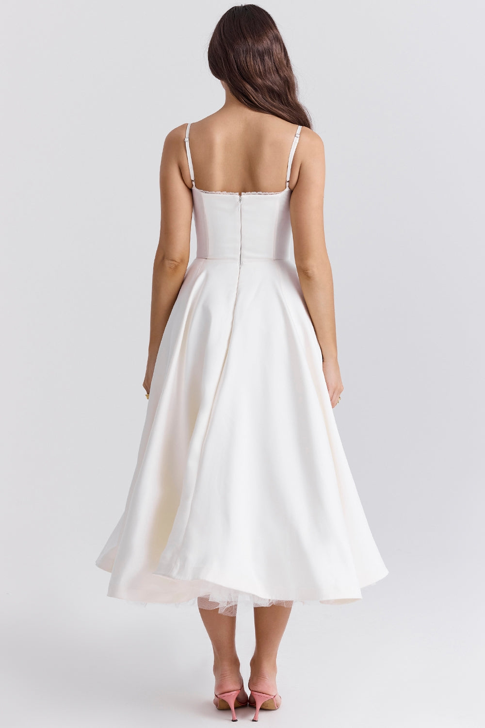 Cindy Tulle Midi Dress - Seldom Seen Styles