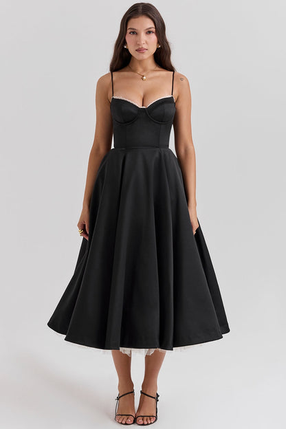 Cindy Tulle Midi Dress - Seldom Seen Styles
