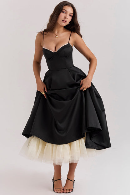 Cindy Tulle Midi Dress - Seldom Seen Styles