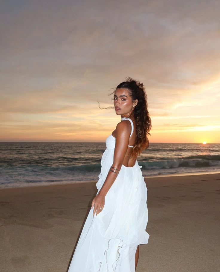 Collins | Ruffle Strapless Maxi Dress - Seldom Seen Styles