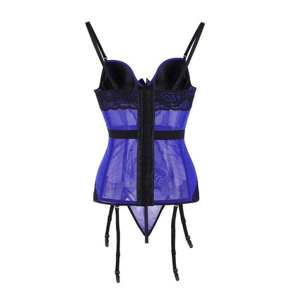 Conjunto de lencería con corsé