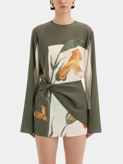 Constance Twist Mini Dress - Seldom Seen Styles