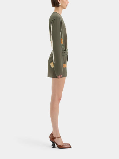 Constance Twist Mini Dress - Seldom Seen Styles