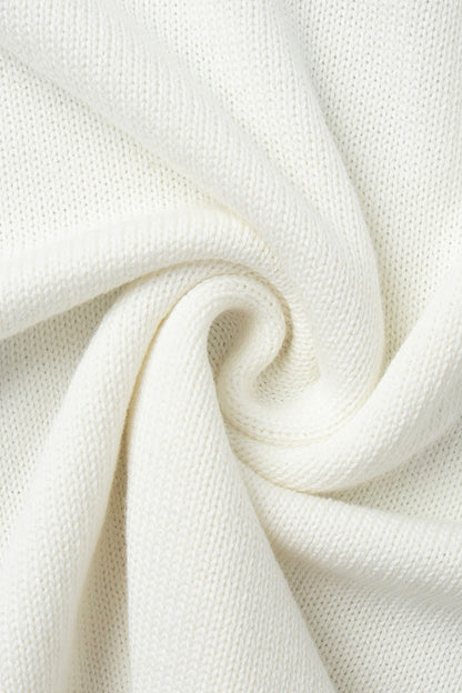 Cotton Loose Fit Off-Shoulder  for Women Winter Fashion Solid Color Pullover Tops Long Sleeve Casual Crewneck Outfits - Seldom Seen Styles