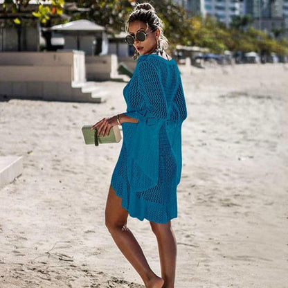 Crochet Knit Beach Cover Up - Seldom Seen Styles