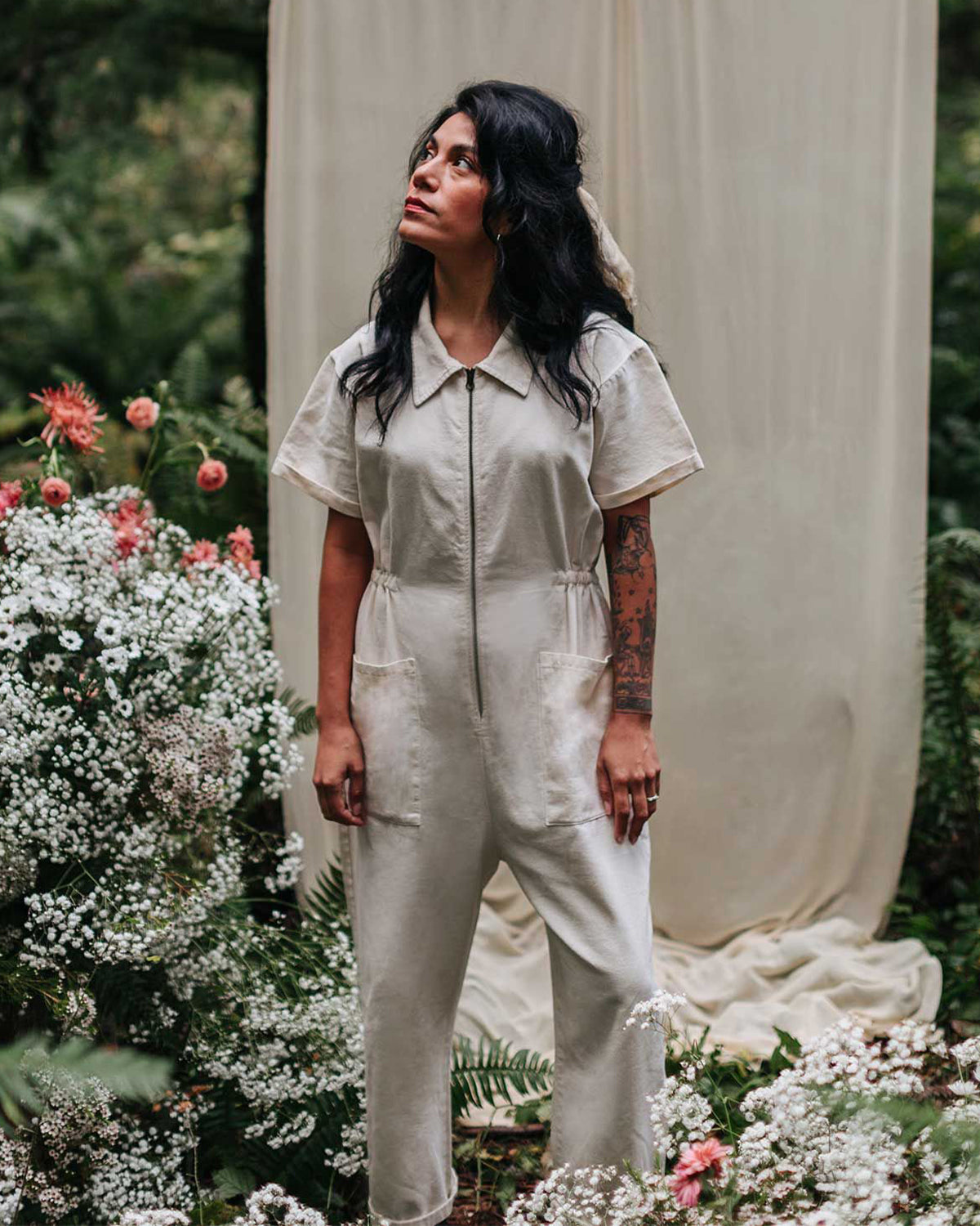 Cropped Utility Jumpsuit - Seldom Seen Styles
