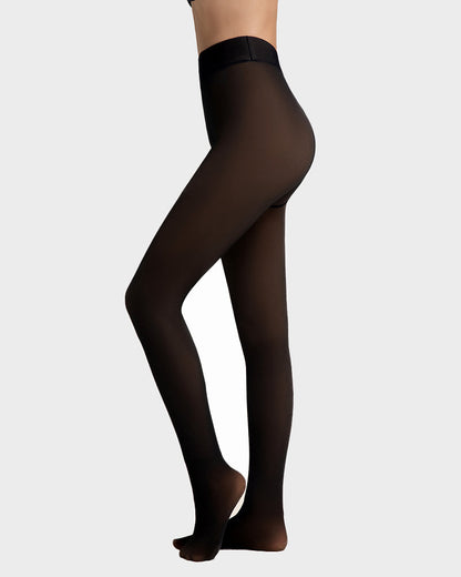Translucent Fleece Lined Tights
