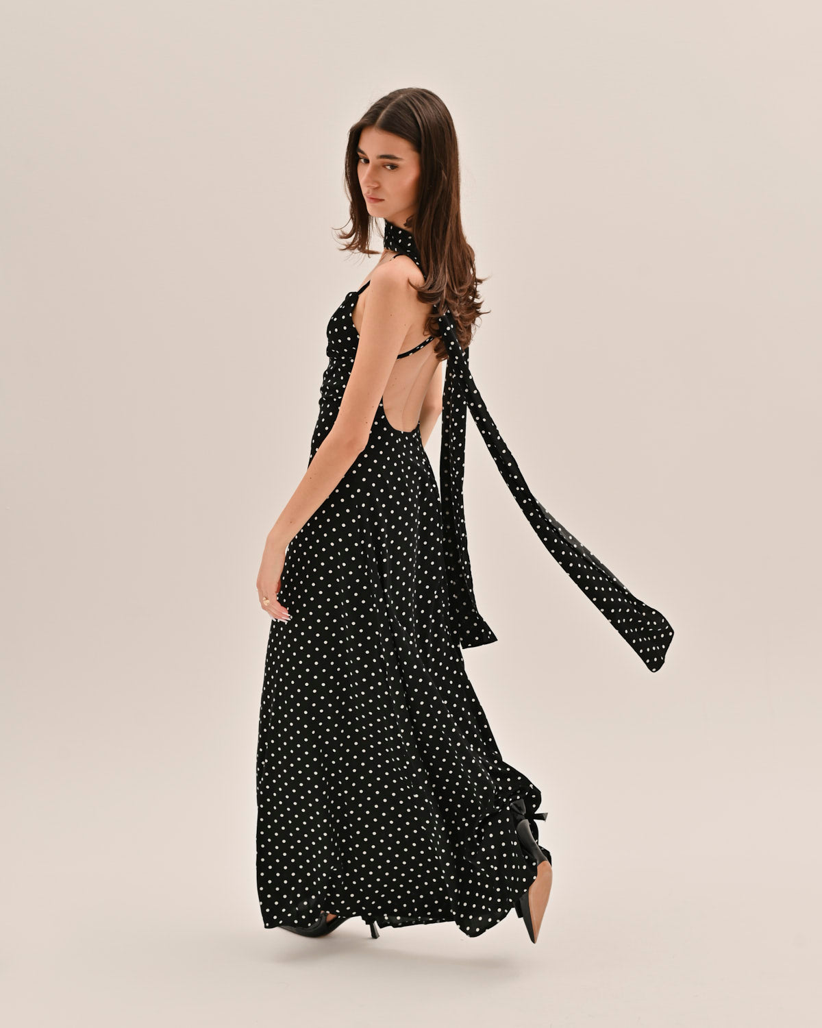 Siren Dress - Polka Dot